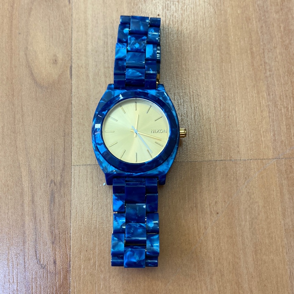 Blue Nixon Watch